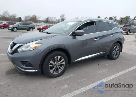 2016 Nissan Murano Platinum/S/Sl/Sv from USA, damaged, VIN 5N1AZ2MH7GN124927